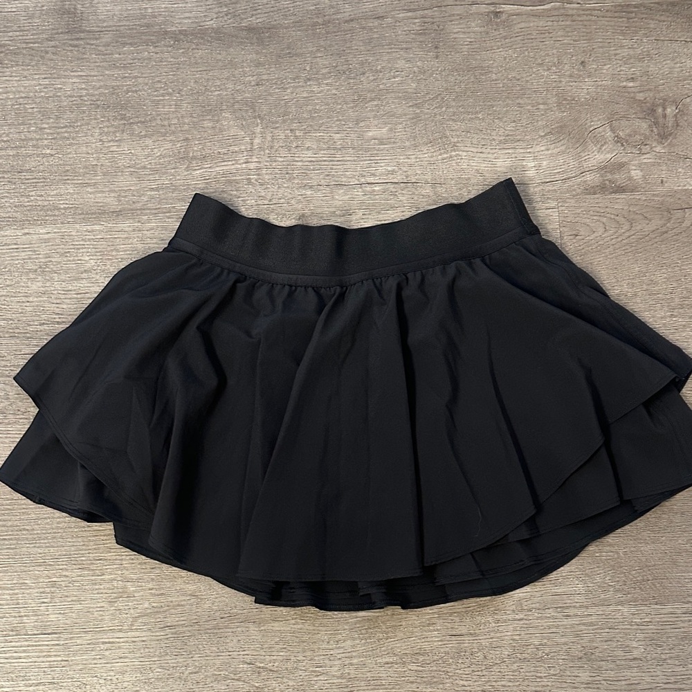 Lululemon Athletica Black Skater Skirt